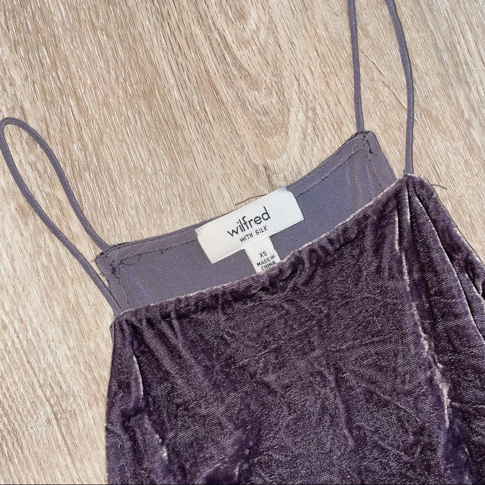Wilfred Silk & Velvet Tank - Picture 4 of 6